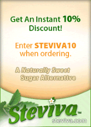 Steviva Brands 10% Discount